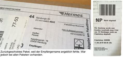 hermes versand mit finger unterschreiben